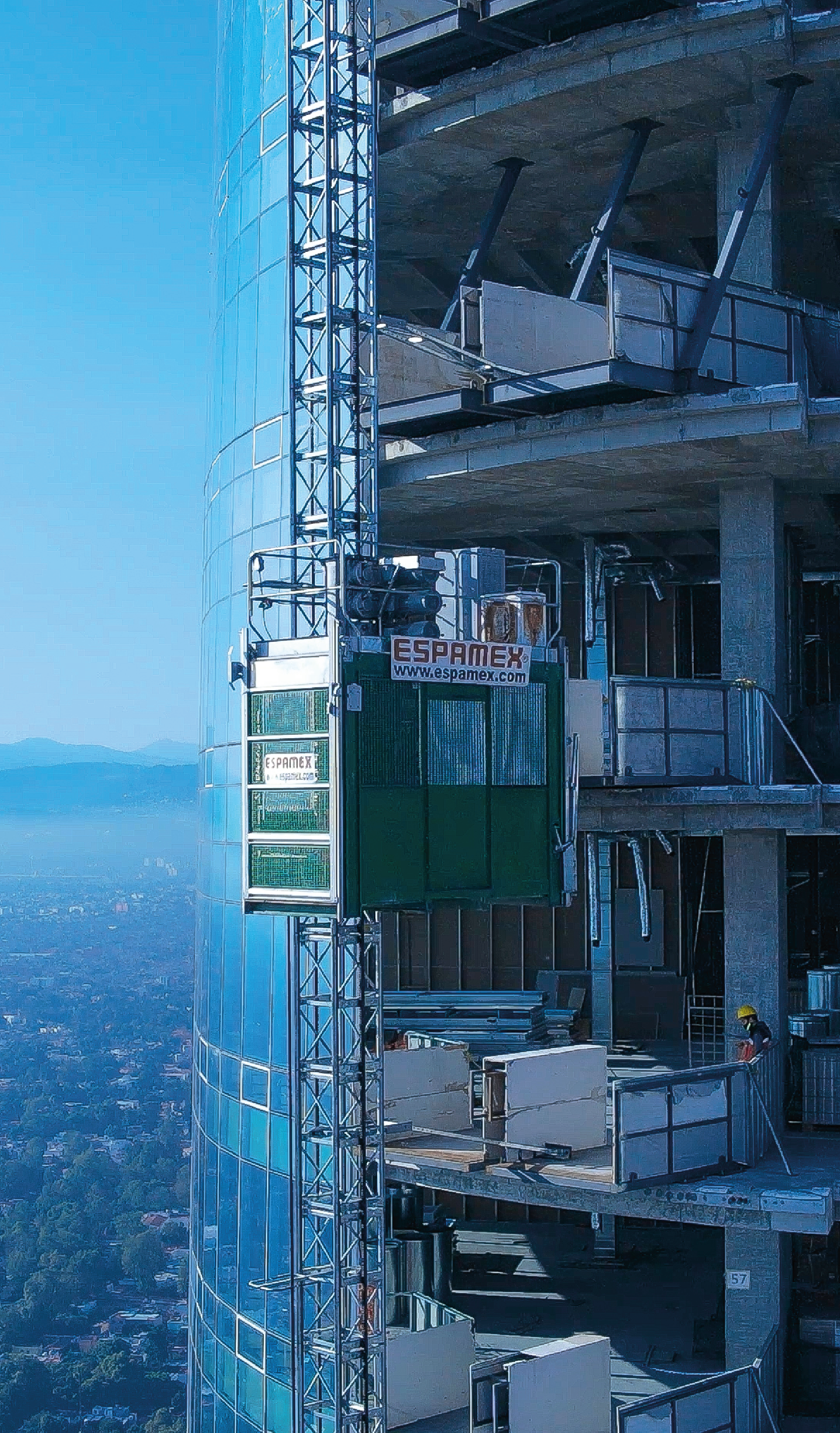 Renta de elevadores de obra para construcción